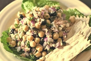 Tuna and Chickpea Salad — Salad — Tuna Salad