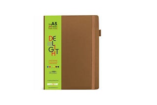 A5 Ruled Notebook Pu Leather Cover