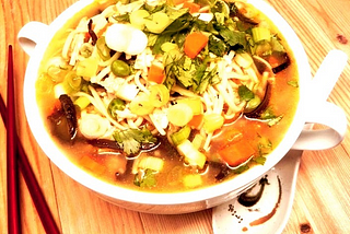 Soup — Cambodian Lemongrass Chicken Soup