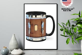 HOT Brown drum mug