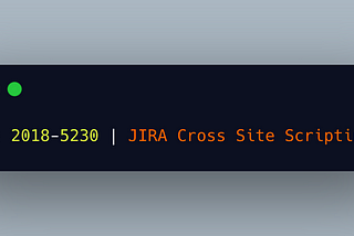 CVE-2018–5230 | JIRA Cross Site Scripting