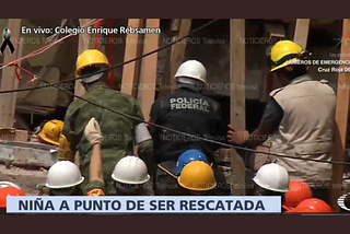 La niña del Colegio Rébsamen