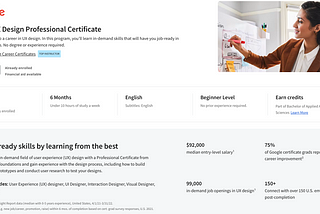 The Google UX Design Certificate on Coursera : Review