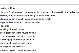 Project Manager or Producer 