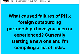 Top Risks in Running a Service Delivery Operation in the Philippines and How To Counter Them
