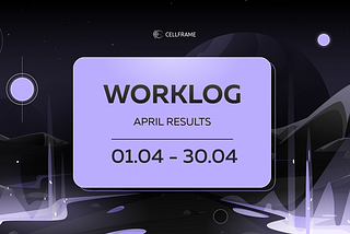 Worklog. April results