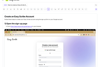 Automating product documentation