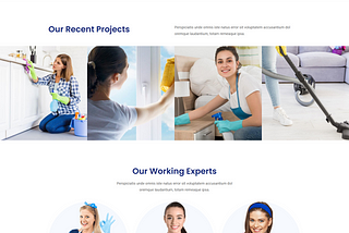 Cleaning Services Provider Website