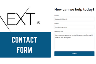 Next.js Contact Form Tutorial: MongoDB Integration and Docker Setup