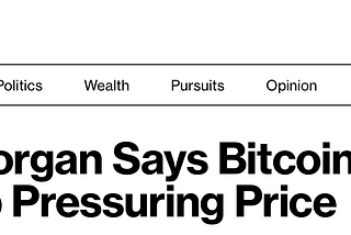 JPMorgan Says Bitcoin Miner Sales May Keep Pressuring Price