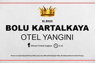 BOLU KARTALKAYA OTEL YANGINI