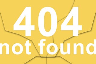 the HTTP error message, 404 page not found error