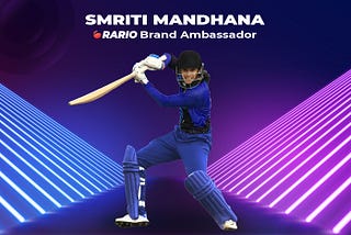 Smriti Mandhana: ICC Women’s Cricketer of the Year 2021 and a Rario Ambassador