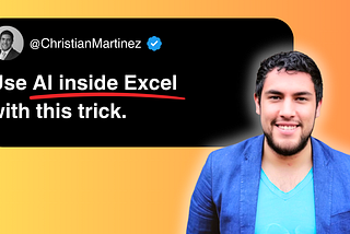 How Finance Teams Can Now Use AI Directly in Excel (Without Copilot)