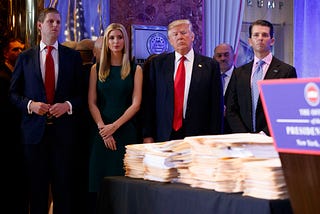 Donald Trump Passes Business To Sons - This Is Just An Update, It Changes Nothing