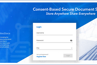 Consent-Based Document & Data Sharing