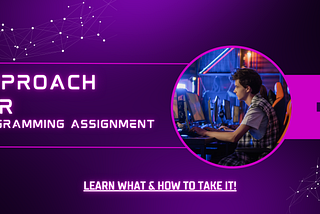 How to Approach a Programming Assignment? Let’s Find Out!