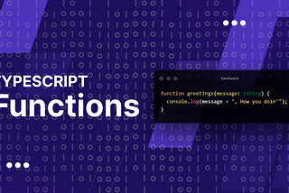 Typescript: Functions