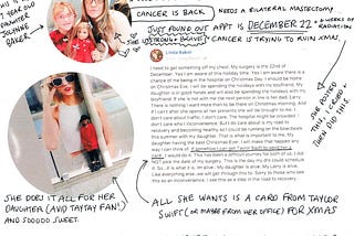 When cancer tried to ruin Christmas, Taylor Swift came through in a Big Way…