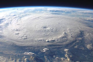 An image of a hurricane.