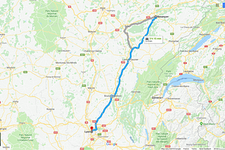 Day 4 (Molly): Besançon — Lyon