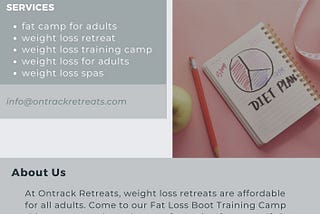 Weight Loss & Fitness Camp For All Fitness Levels