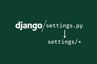 Splitting Django Settings for Local and Production Development