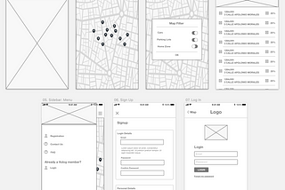 Wireframing: EMOV’s Mobile App