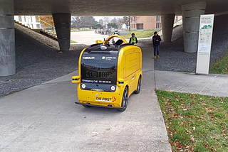 Fixposition Vision-RTK sensor tested on Neolix delivery vehicle at EPFL