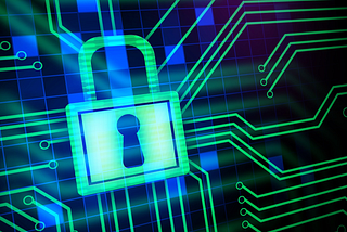 A digital padlock that mirrors the security measures used in Python supply chains