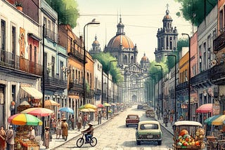 An Old American Couple in Mexico City —  Part II