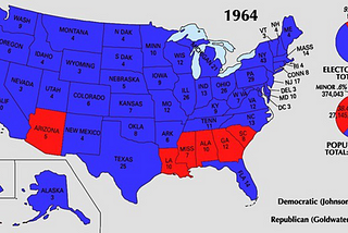 The Year the South (First)Went Red