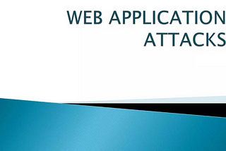 1. Web: Type of Attacks