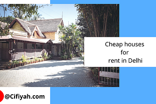 Cheap flats for rent in Hauz Khas south Delhi