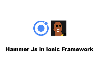 How to implement swipe in ionic using HammerJs ?