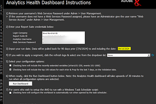 Introducing an AEP Data Dictionary
