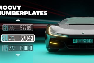 Moovy: Car License Plates