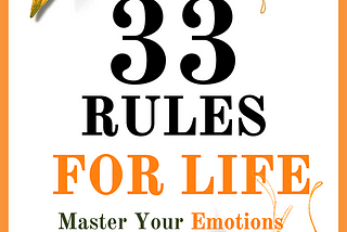 rules for life hard copy master your emotions with wisdom and gratitude