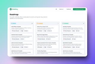 How to Turn Google Sheets into a Product Roadmap with Sheetany