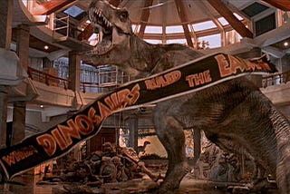 Exploring 2020 American Politics Using Jurassic Park Analogies