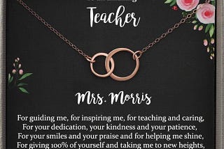 End Of Year Teacher Gifts