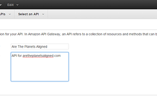 Moving a simple API to Amazon’s API Gateway