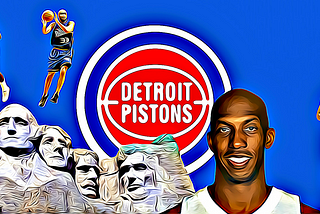 Detroit Pistons “Mo-Town Mount Rushmore”