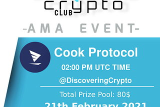 AMA session with Cook Protocol 21.02.2021