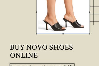 NOVO SHOES | Shop Women’s Shoes Online Australia