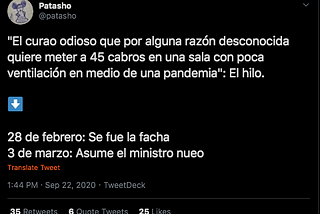 .@Patasho vs el Ministro de Endeudación