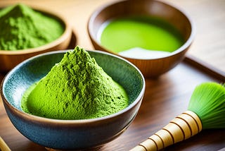 image of matcha tea