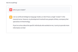P3 — Build your first AI Chatbot using Llama3.1+Streamlit