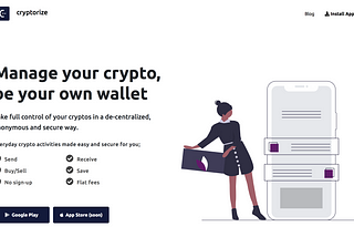 Manage your crypto securely and conveniently. Be your own wallet!