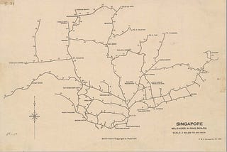 Singapore’s Milestones Map